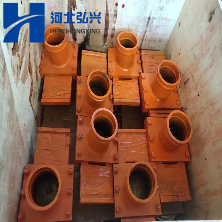 混凝土输送泵管手动截止阀 DN125泵管手动节流阀