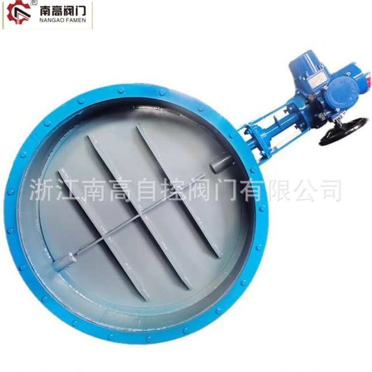南高供应 通风蝶阀 D341W-16C 除尘烟气涡轮法兰蝶阀 排暖风阀门