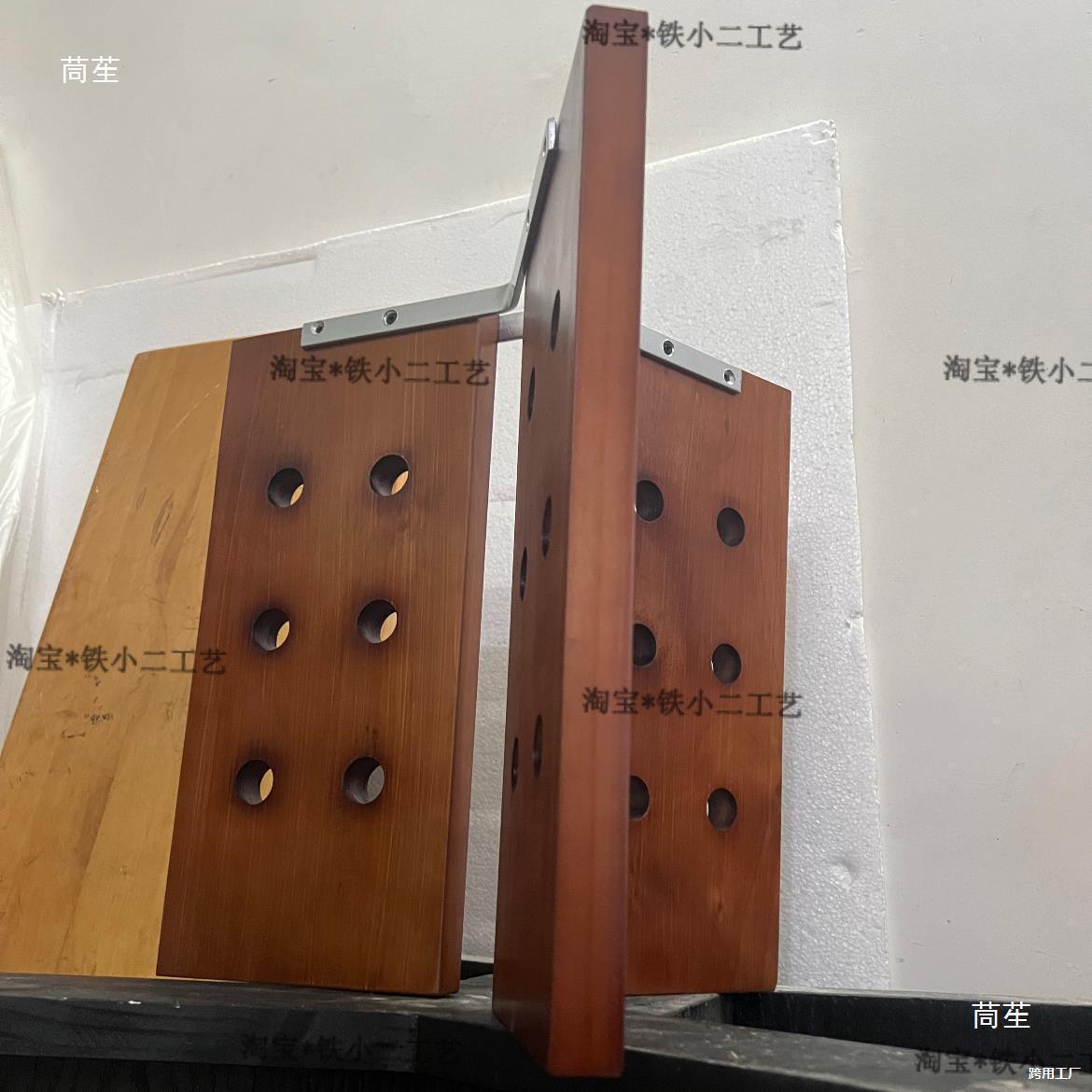 茶几中式底座实木桌腿几支圆形几滴diy形小边中古支架标尺寸其他图片