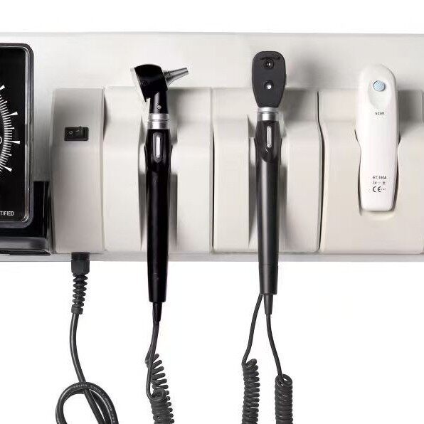 厂家直供爆款跨境出口检耳镜耳套收纳盒TipDispen配三个螺丝