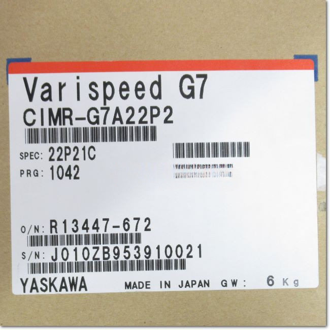 安川变频器CIMR-G7A22P2三相200V2.2kW全新原装质保一年