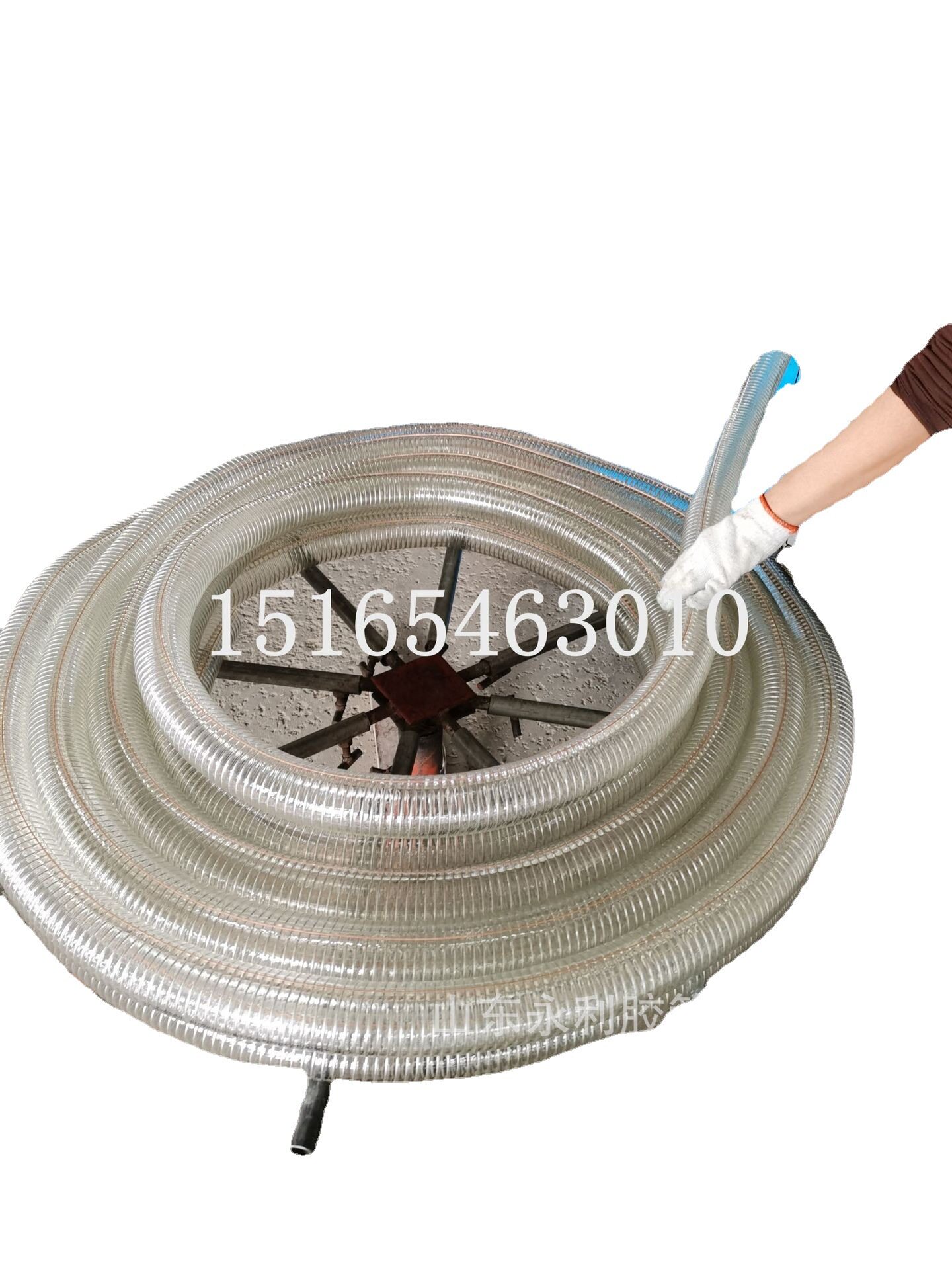 水泵抽排水管抗老化pvc软管透明塑料钢丝管