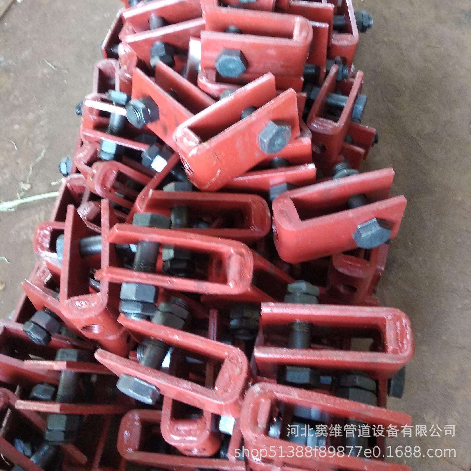 西北院汽水管道支吊架Z3管夹滑动支座Z4导向支座及附件管夹管卡