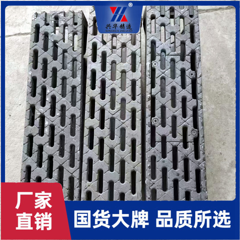 球墨铸铁线性排水沟 V型一体整体铸造 成品横截沟承插管节U型槽