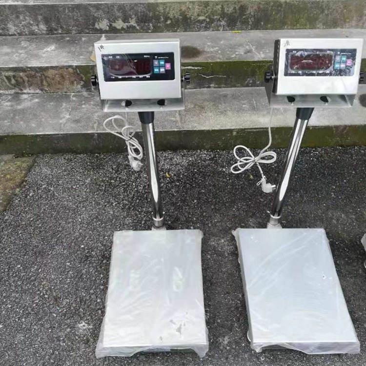 100kg/10g不锈钢电子台秤 500公斤防水电子秤 酿酒厂酒糟称重台秤