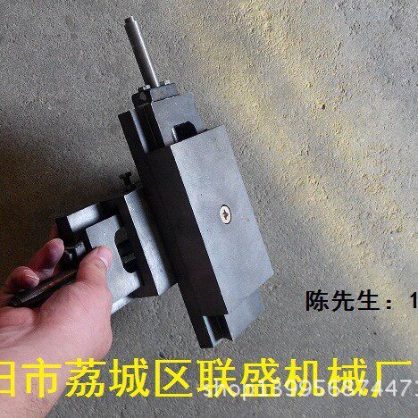 厂家直销燕尾槽十字拖板滑台 现货供应 十字拖板滑台 120*300*110