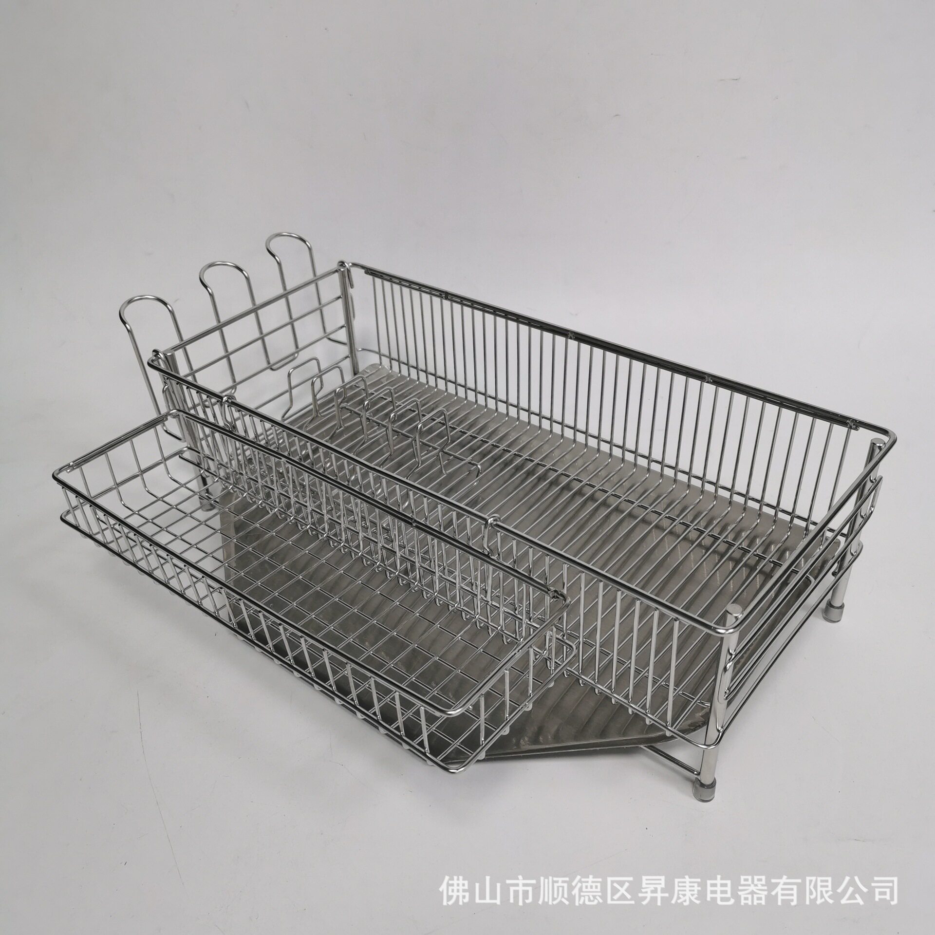 日韩ins风盘架杯子置物架小款单层收纳架不锈钢厨房台面沥水碗架