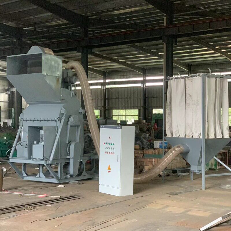 自动进料木头木材粉碎机园林树枝粉碎机木条木板边角料细碎机