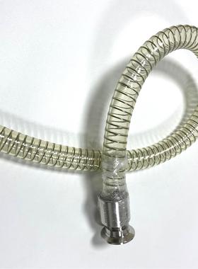 0格雷特PC10光滑耐高温透明钢丝塑料水管50mm加厚1/2/3/4/寸