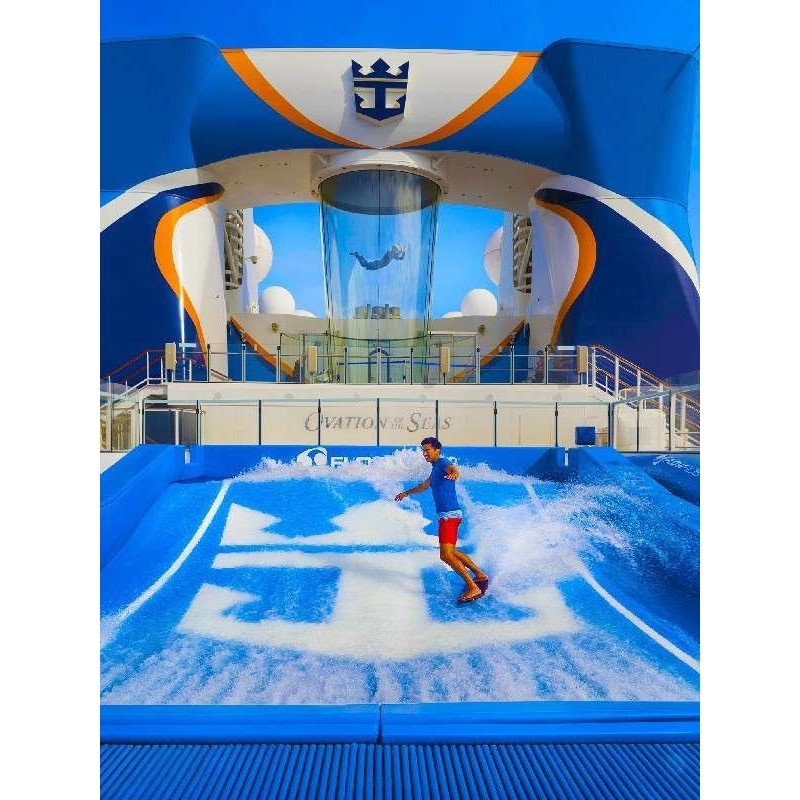 水上乐园设备滑板冲浪模拟器彩虹滑梯冲浪池儿童戏水池小品水屋水