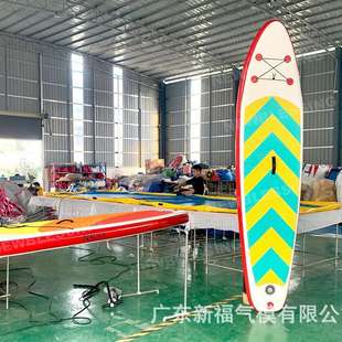 充气冲浪板户外加厚拉丝滑水板彩色个性极限运动滑水板水上漂浮板