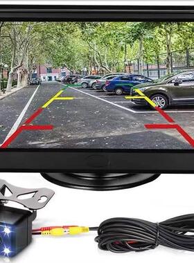 04.3寸台式车载显示器 12v高清夜视 实时记录倒车影像简易安装套