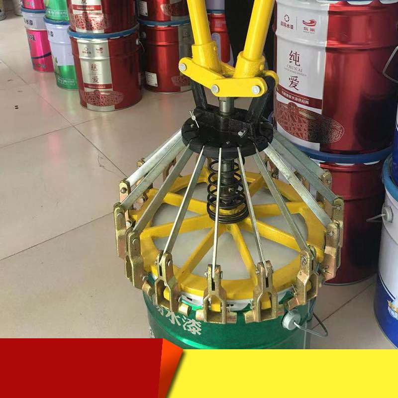 10L25升乳胶漆桶涂料夹盖器 铁桶压盖器涂料桶封口机油漆桶封口钳