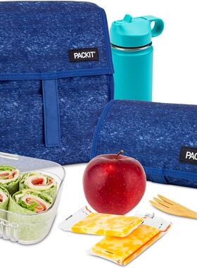 美国packit户外大容量冰袋妈咪便携式上班保温冰袋储奶冰包母乳袋