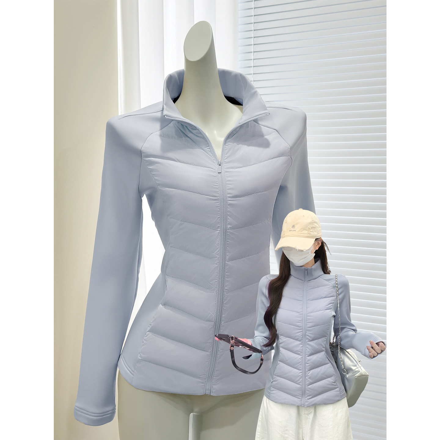 【现货速发】高品质白鸭绒羽绒服