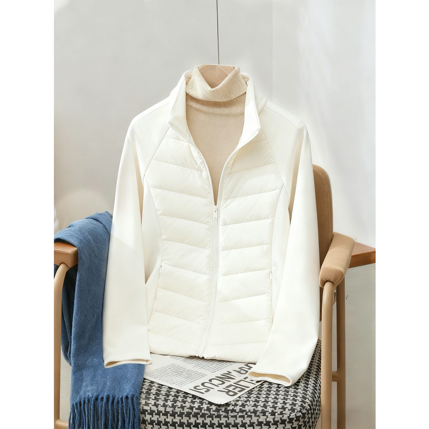 【免费试穿】轻薄羽绒服女秋冬季