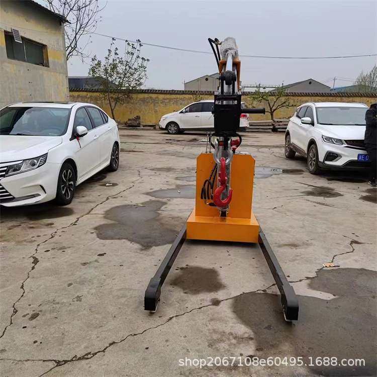 电动吊车起重升降机全电动液压吊机简易行走悬臂旋转移动搬运车,农机/农具/农膜,割灌机/割草机/油锯,淘宝优惠券,粉丝福利购,淘宝优惠卷
