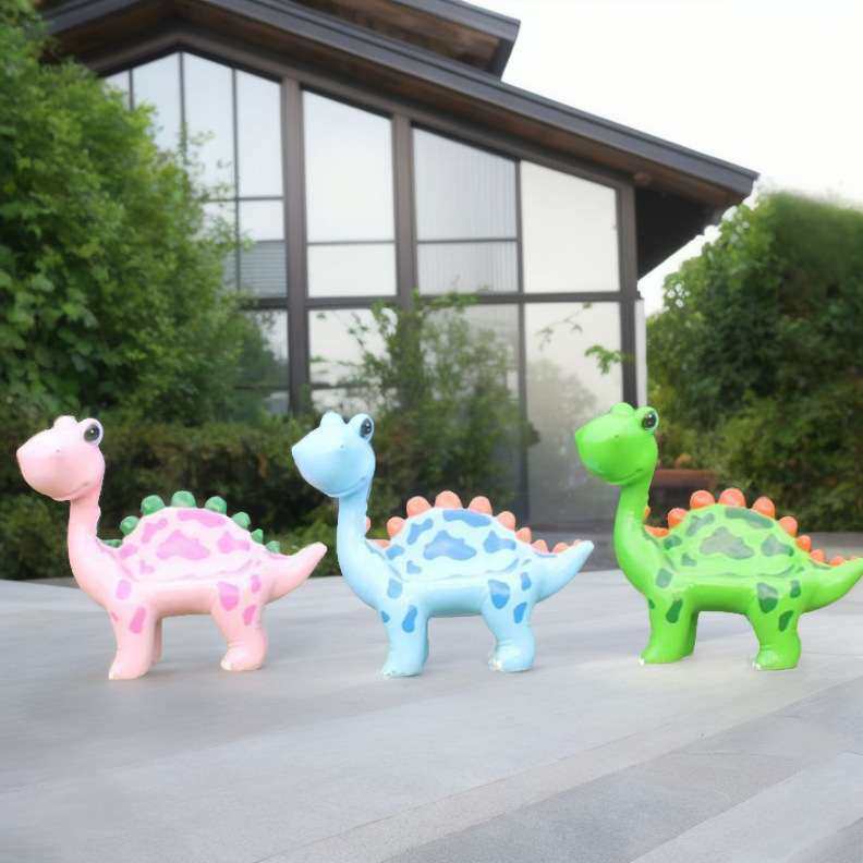 创意恐龙坐凳雕塑户外休闲座椅玻璃钢景观商场幼儿园落地门口摆件,家居饰品,落地摆件,淘宝优惠券,粉丝福利购,淘宝优惠卷