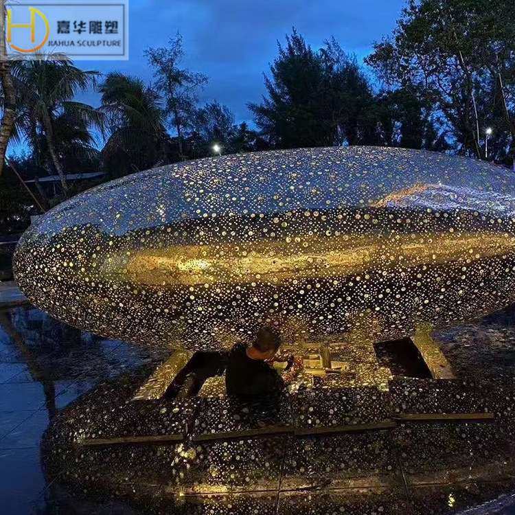 户外售楼处广场不锈钢球形雕塑金属铁艺镜面镂空椭圆球灯发光摆件,农机/农具/农膜,割灌机/割草机/油锯,淘宝优惠券,粉丝福利购,淘宝优惠卷