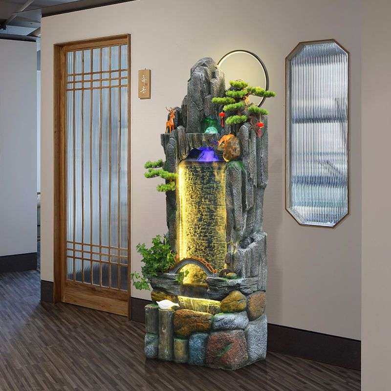 落地大摆件水幕墙客厅假山流水喷泉布置办公室内造景循环水景屏风,农机/农具/农膜,割灌机/割草机/油锯,淘宝优惠券,粉丝福利购,淘宝优惠卷