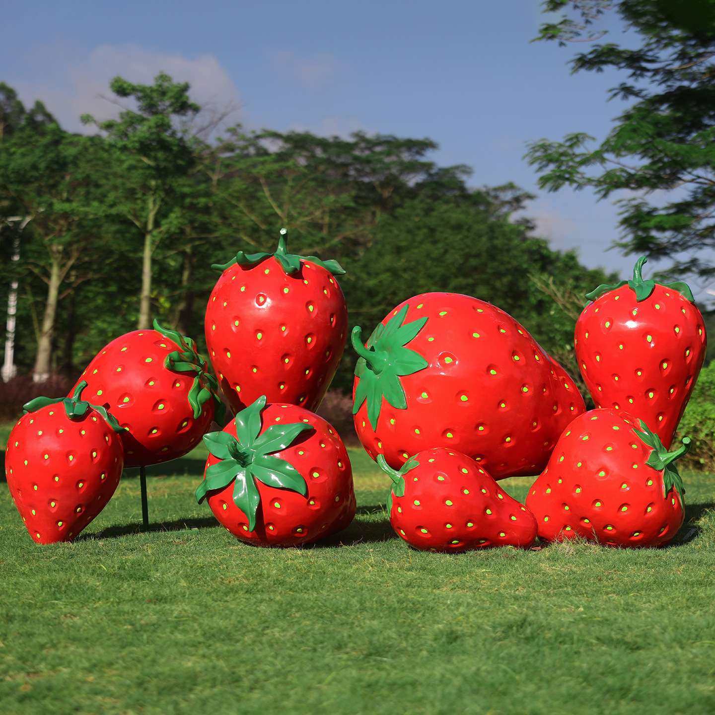 仿真草莓水果模型公园果园水果店摄影道具户外引流装饰落地摆件,农机/农具/农膜,割灌机/割草机/油锯,淘宝优惠券,粉丝福利购,淘宝优惠卷