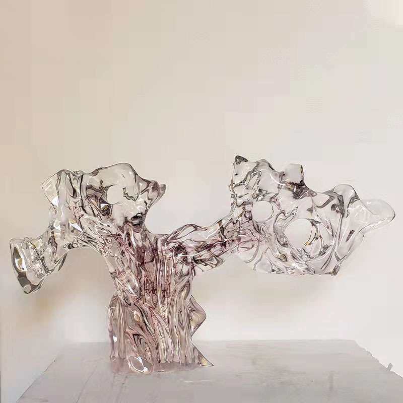 厂家直销现代酒店客厅创意抽象桌面摆件透明树脂雕塑招财树装饰物,农机/农具/农膜,割灌机/割草机/油锯,淘宝优惠券,粉丝福利购,淘宝优惠卷