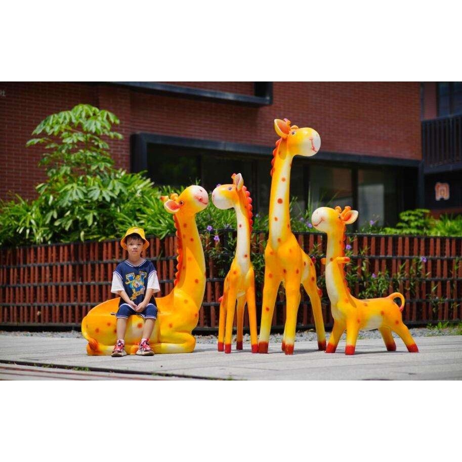 户外网红卡通动物庭院装饰摆件玻璃钢长颈鹿落地凳子装饰,农机/农具/农膜,割灌机/割草机/油锯,淘宝优惠券,粉丝福利购,淘宝优惠卷