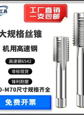 大规格机用丝锥M20-M64 M20M22M24M27M30M33M36M40M48*X1.5X2X3X4