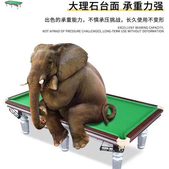 中式彷乔氏款式 台球桌标准尺寸 工厂出售美式台球桌图片