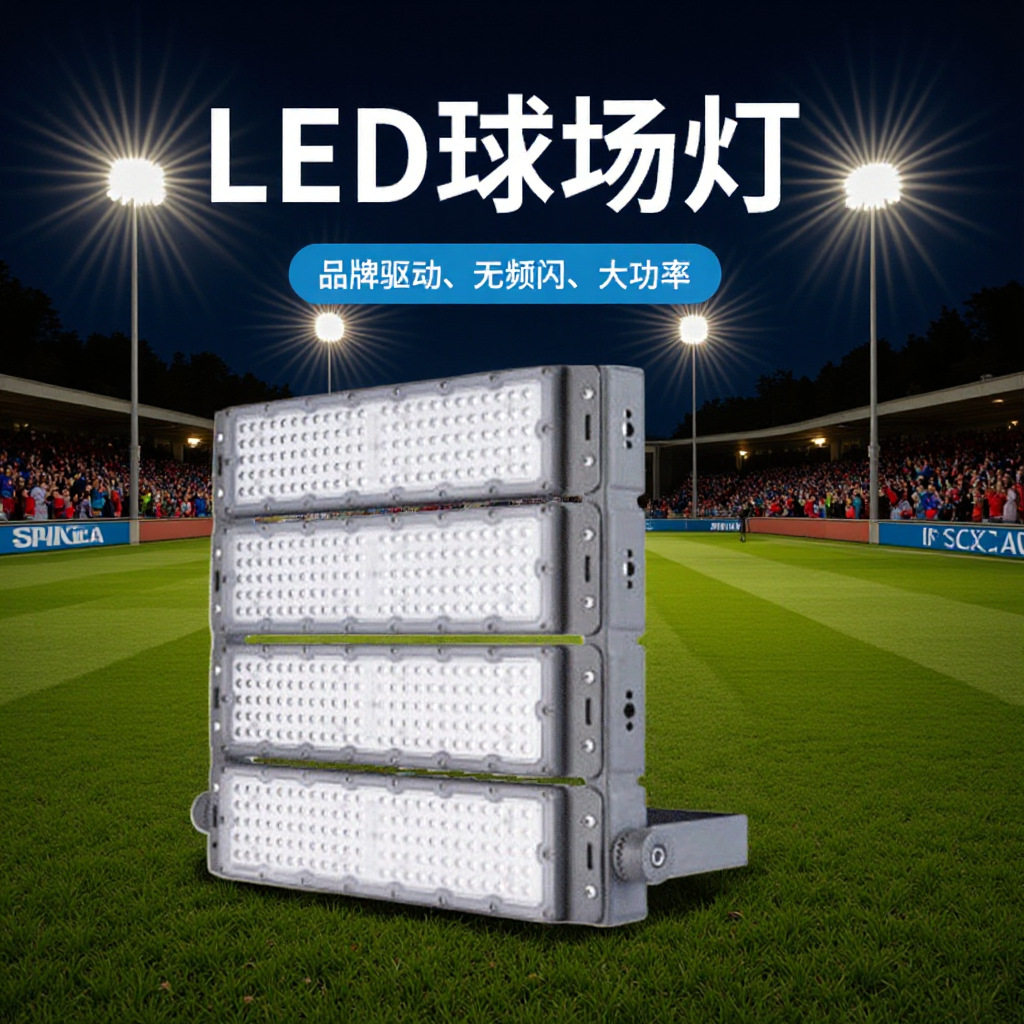 led模组投光灯200W户外防水球场灯高亮隧道广场高杆道路照明射灯图片