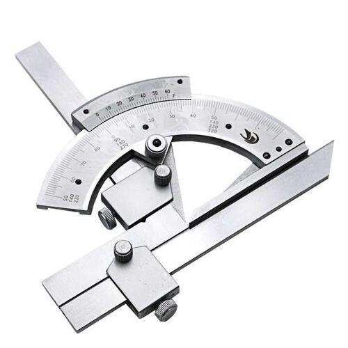 现货速发0-20 Uivers Stle Steel Bevel Protracr
