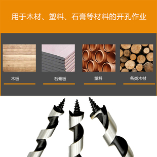 现货速发800木工支罗钻头超长1米加长麻花钻头木工工具门板钻活树