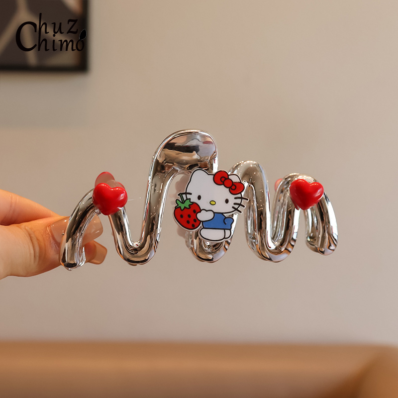 kt猫蝴蝶结抓夹2025新款