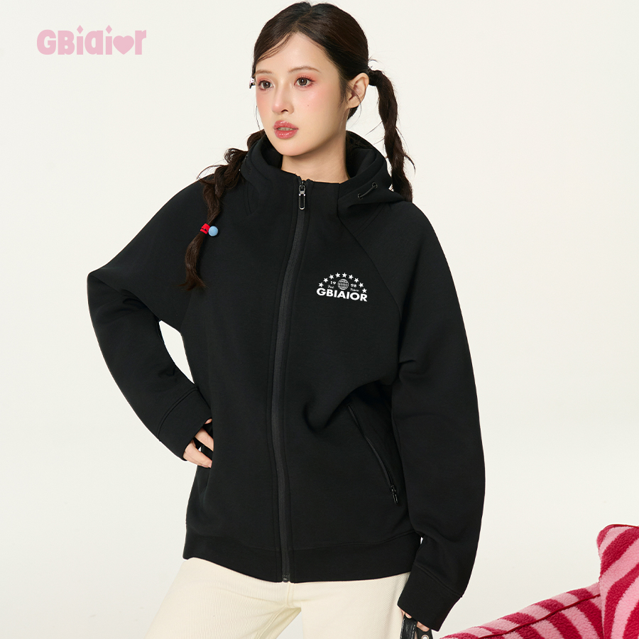 Gbiaior五明治立领拉链外套