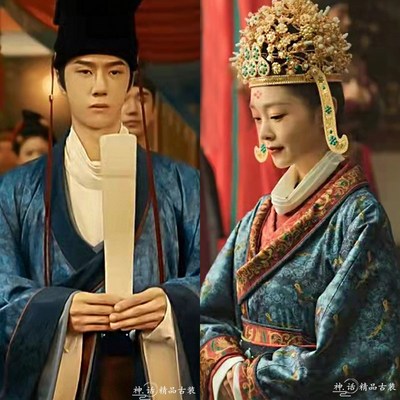 速发风起洛宋出唐朝汉服婚服情侣装皇装皇后装汉武演轶服