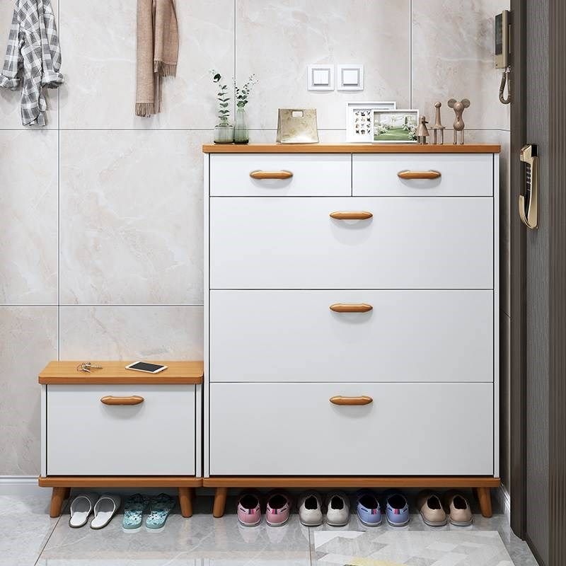 速发一柜一户门窄鞋梯17公分薄鞋柜20公分口鞋柜窄版鞋柜楼道专用