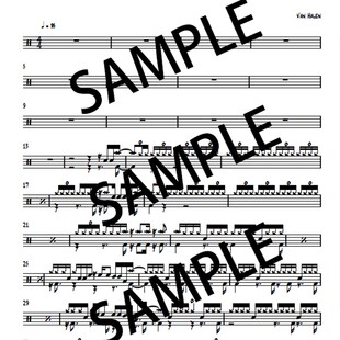 Halen摇滚 Van 极速架子鼓谱Right Now