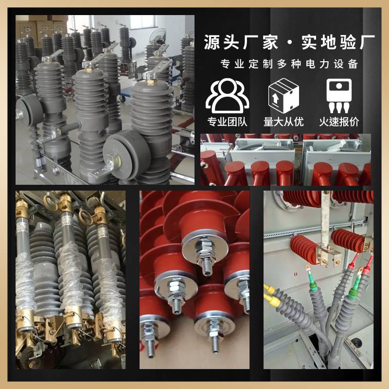 RW12-10/100A户外陶瓷保险丝喷射管200A令克12kv高压跌落式熔断器