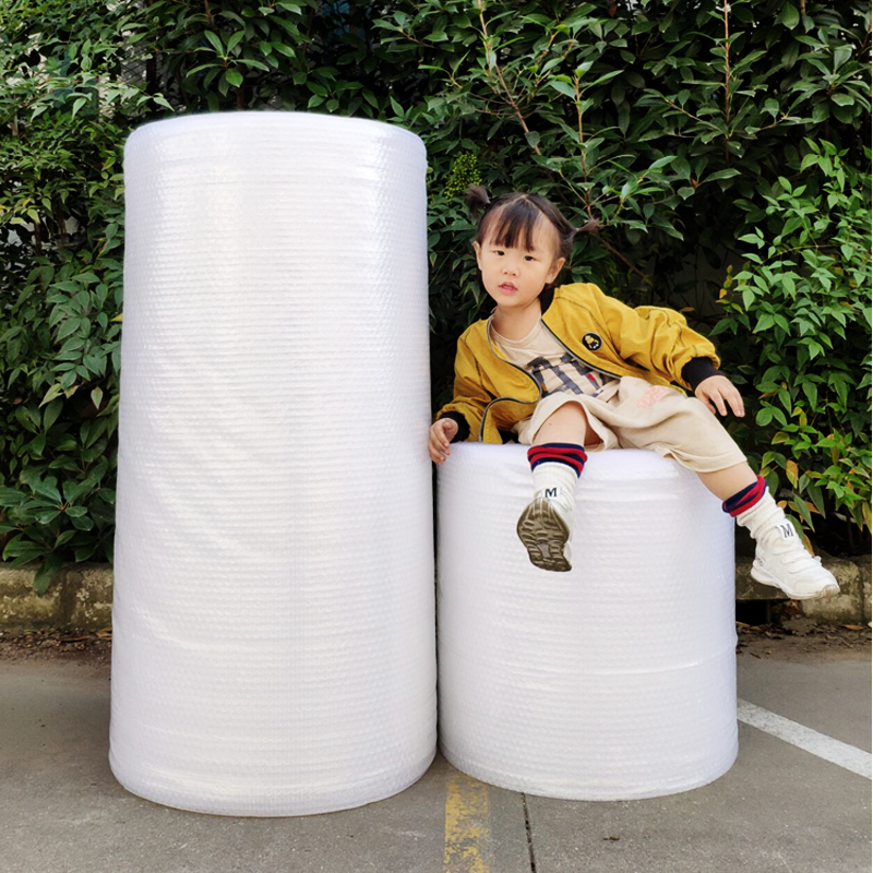 两卷包邮防震气泡膜气泡纸气泡垫防震膜3斤气泡膜50cm宽90米长