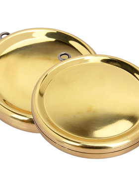 黄铜八卦镜凹镜凸镜双面镜 铜镜镜摆设