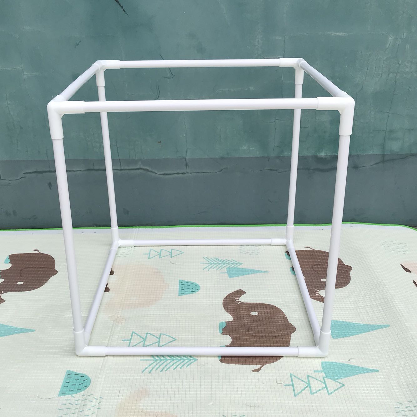 手工儿童房帐篷游戏屋支架子宠物屋狗屋定制架子方形粗19mm