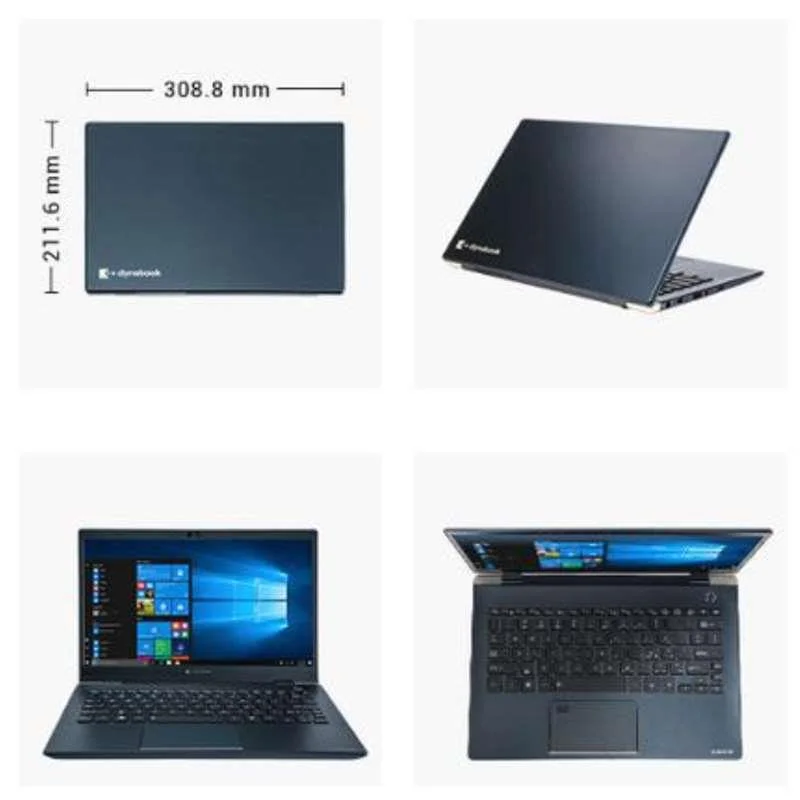 TOSHIBA(DynabookG83)十代东芝X30L笔记本电脑四核超轻800g超新品