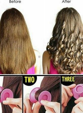 102030pcsset Soft Rubber Magic Hair Care Rollers