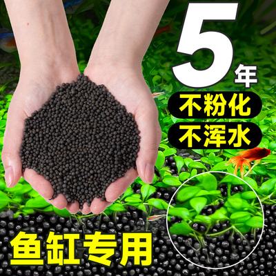 水草泥鱼缸造景专用古法养鱼免洗水藻沙籽生态亚马逊水草植物底砂
