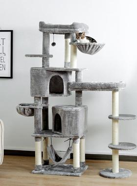 2022 New Design Luxury Large Cat Climbing Frame Multi-Layer