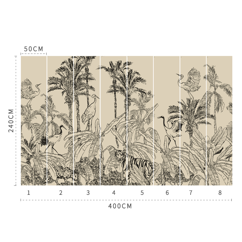 虎嗅蔷薇法式屏风翻新贴纸复古大衣柜子改造墙贴创意移门自粘墙纸