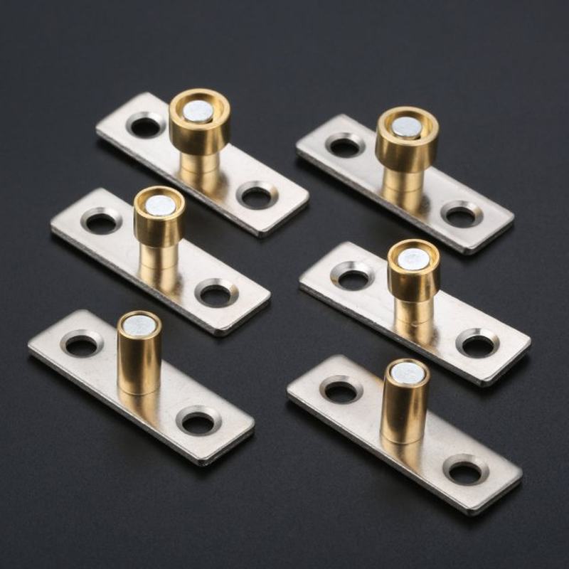 2Pcs Metal 8mm 10mm 12mm Diameter Wooden Sliding Door Guide