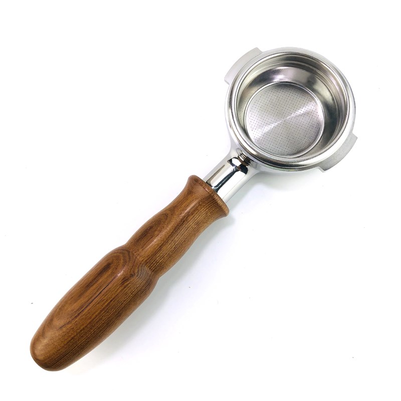 爱宝/WEGA/rocket 咖啡机手柄通用58mm商用意式配件实木 无底把手