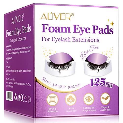 125 Pcs Foam Eye Pads For Lash Extensions  Eyelash Extension