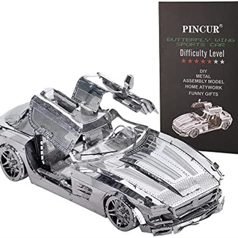 PINCUR 3D Metal Puzzle for Adults Teenagers Age 14+ Butterfl